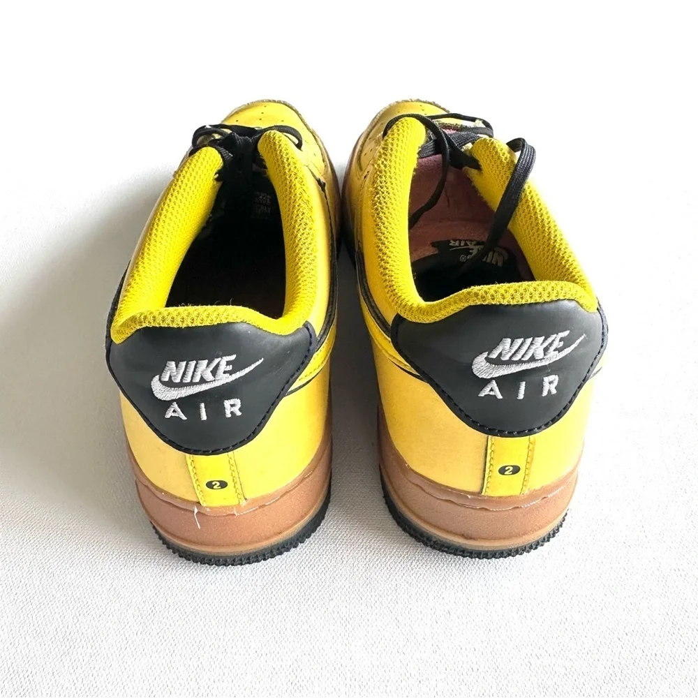 Nike Air Force 1 LV8 No 2 Gum Yellow C27939-700 Size 7Y